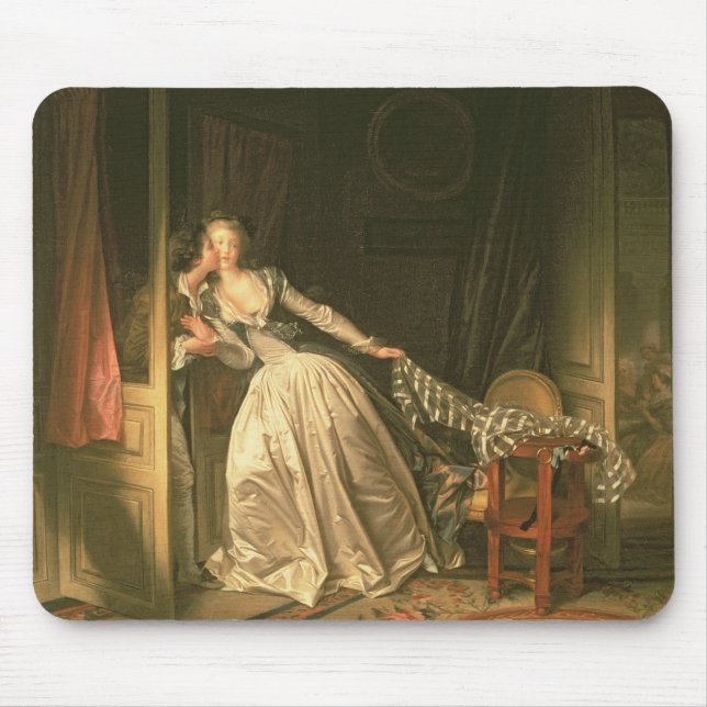 The Stolen Kiss, c.1788 Mouse Pad (Front)