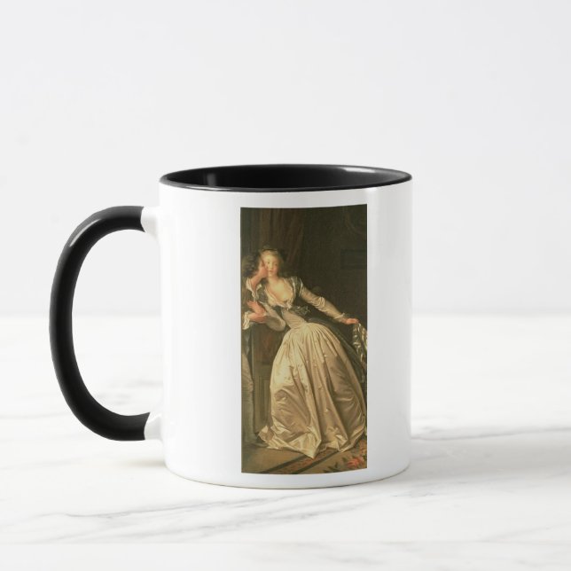 The Stolen Kiss, c.1788 Mug (Left)