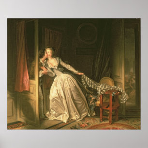 The Stolen Kiss, c.1788 Poster