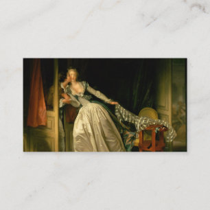 The Stolen Kiss Fragonard Enclosure Card