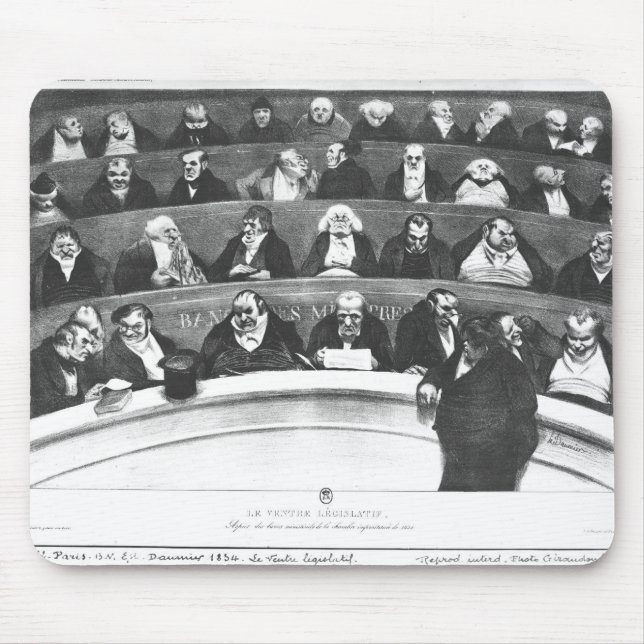 The Stomach of the Legislature Mouse Pad (Front)