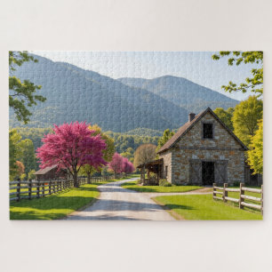 The Stone Barn Jigsaw Puzzle