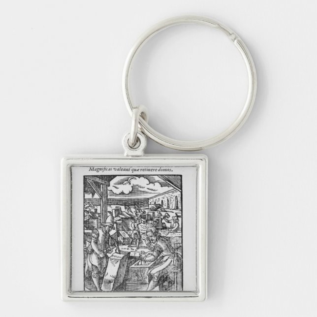 The stone-cutter key ring (Front)