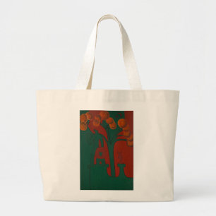 The Stone God and his Lion 2010 Large Tote Bag