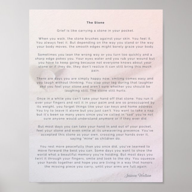 The Stone poster (Front)