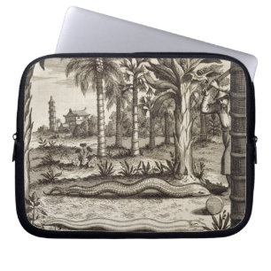 The Stone Snake, from 'China Illustrated' by Athan Laptop Sleeve