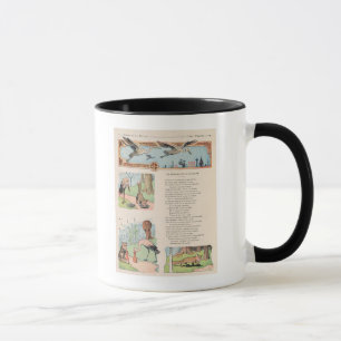 The Stork and the Fox from the Fables Mug