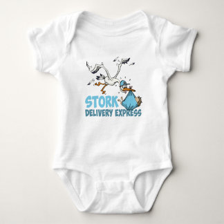 The stork bezorg express baby bodysuit