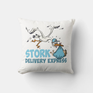 The stork bezorg express cushion