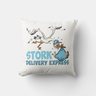 The stork bezorg express cushion
