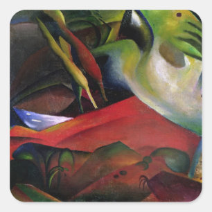 The Storm, 1911 Square Sticker