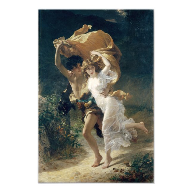 The Storm by Pierre Auguste Cot Photo Print (Front)