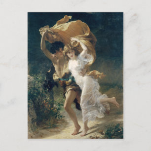 The Storm by Pierre Auguste Cot Postcard