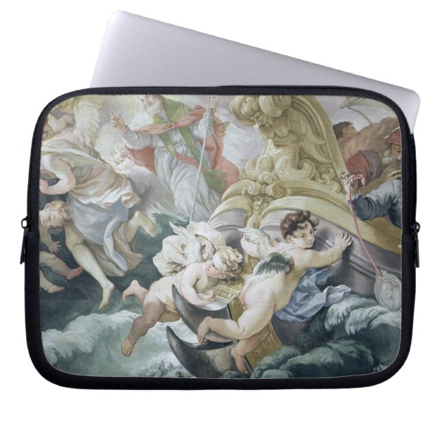 The Storm Miraculously Calmed on Contact with the Laptop Sleeve (Front)