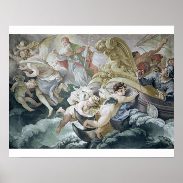 The Storm Miraculously Calmed on Contact with the Poster (Front)