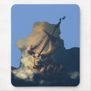 The Storm on the Sea of Galilee Mouse Pad