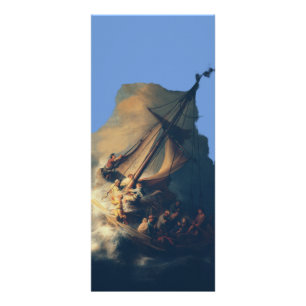 The Storm on the Sea of Galilee Rack Card