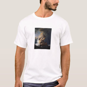 The Storm on the Sea of Galilee - Rembrandt T-Shirt