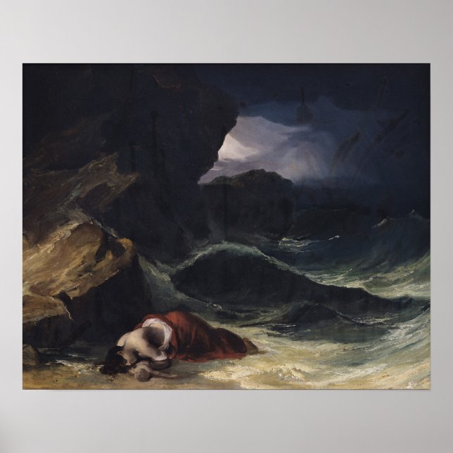 The Storm, or The Shipwreck Poster (Front)
