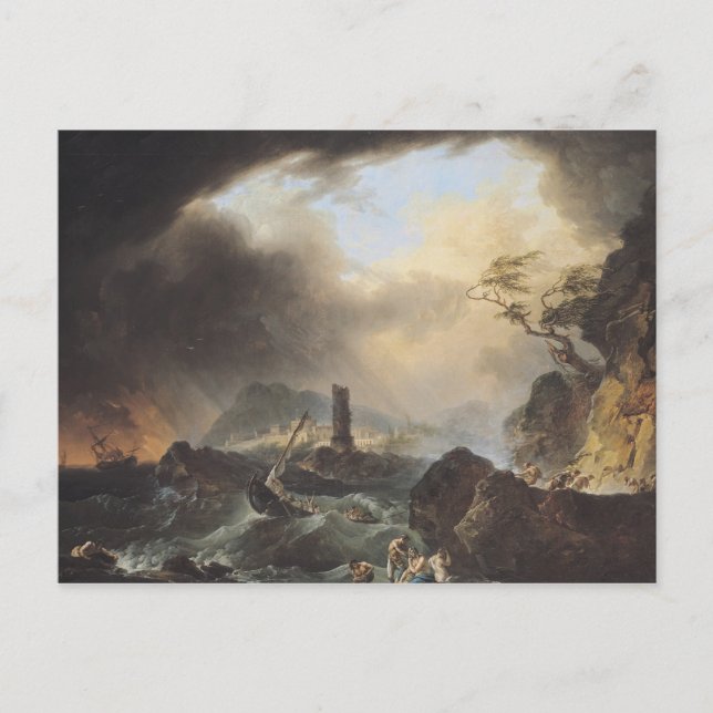 The Storm Postcard (Front)