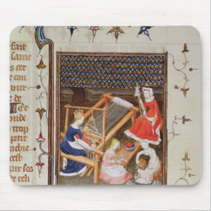 The Story of Gaia, from `De Claris Mulieribus' Mouse Pad