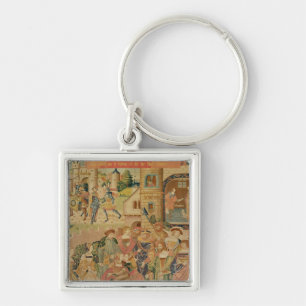 The Story of Perseus, 15th-16th century Key Ring