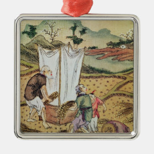 The Story of Rice Metal Tree Decoration