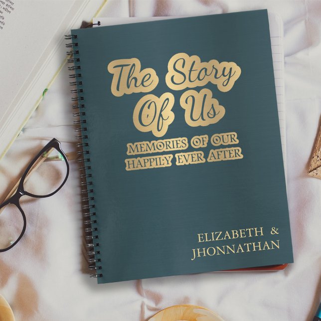 The Story of Us dark cyan Notebook (Creator Uploaded)