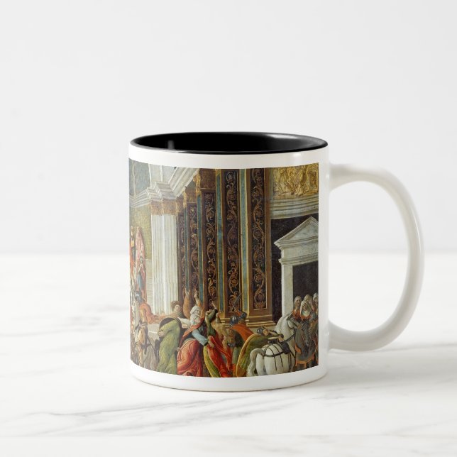 The Story of Virginia, c.1500 Two-Tone Coffee Mug (Right)