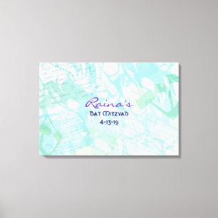 THE STORY WRITER Bat Bar Mitzvah Sign In Board