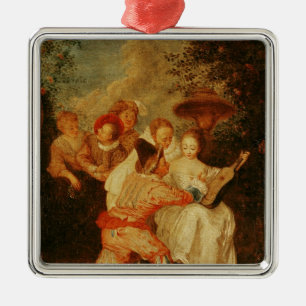 The Storyteller Metal Ornament