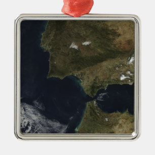 The Strait of Gibraltar Metal Tree Decoration
