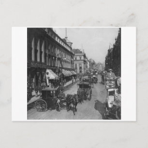 The Strand, 1901 London England, U.K. Postcard