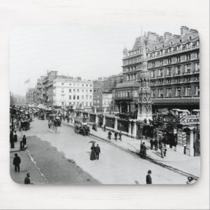 The Strand and Charing Cross Station, London Mouse Pad