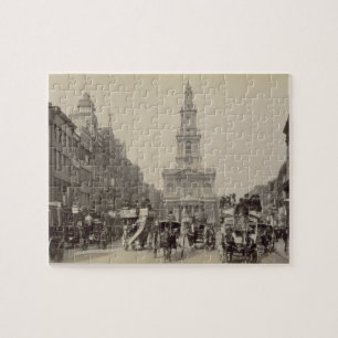 The Strand, c.1880 (sepia photo) Jigsaw Puzzle