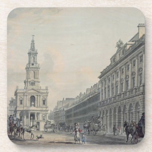 The Strand with Somerset House and St. Mary le Str Coaster