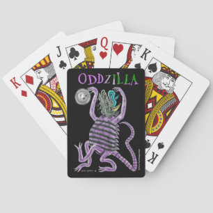 The Strange Tail Of Oddzilla Playing Cards