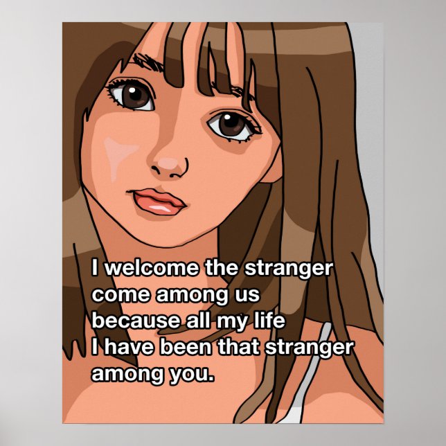 The Stranger Among You Poster (Front)