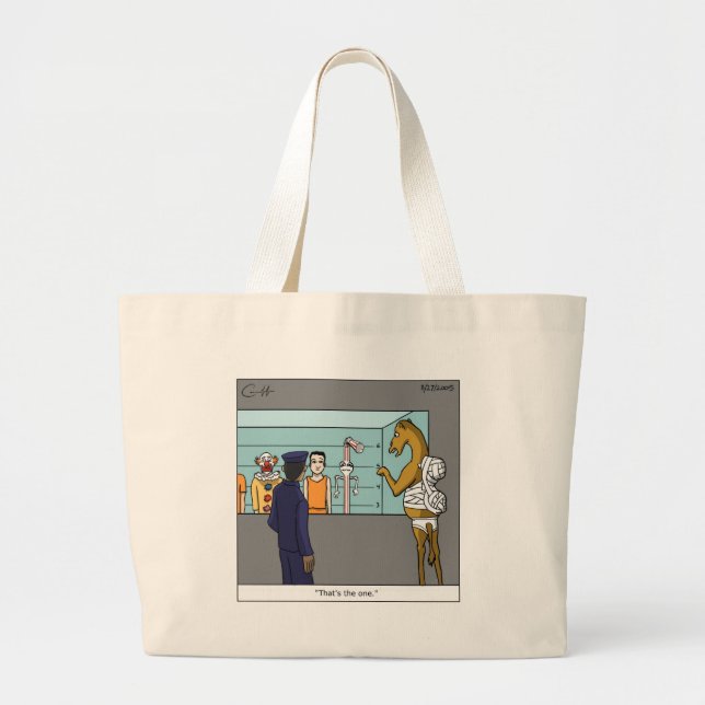 "The Straw" Large Tote Bag (Front)