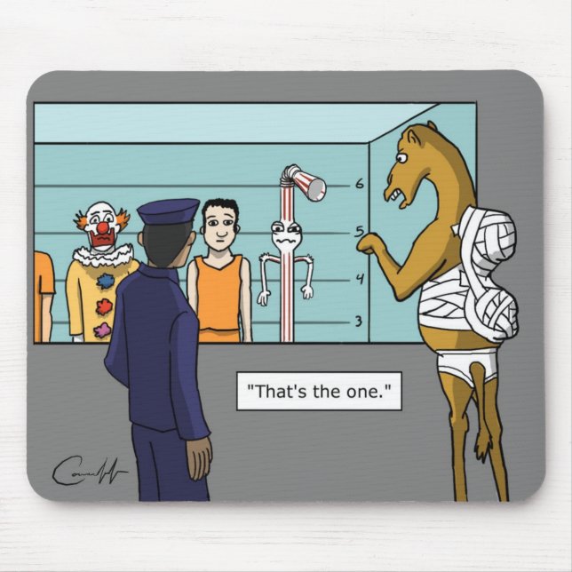 "The Straw" Mouse Pad (Front)