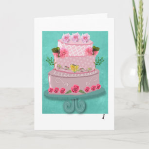 The Strawberry Rose Confection Card