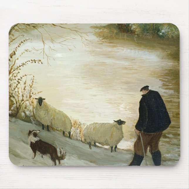The Stray Sheep Mouse Pad (Front)