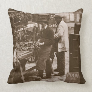 The Street Locksmith, from 'Street Life in London' Cushion
