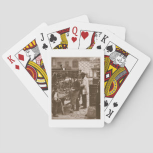 The Street Locksmith, from 'Street Life in London' Playing Cards
