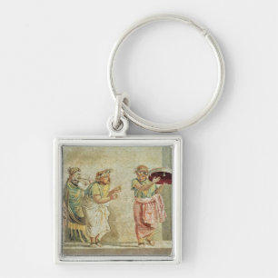 The Street Musicians, c.100 BC Key Ring