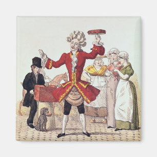 The Street Singer, engraved by Alois Senefelder Magnet
