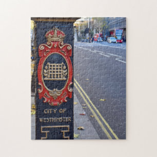 The Streets of Westminster  -  London Puzzler Jigsaw Puzzle