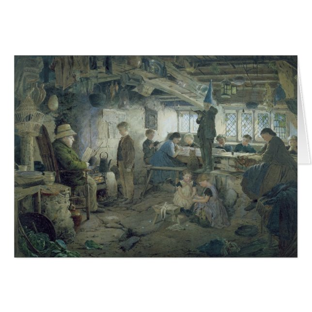 The Strict School Master, 1868 (Front Horizontal)