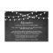 The String Lights On Chalkboard Wedding Collection