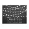 The String Lights On Chalkboard Wedding Collection